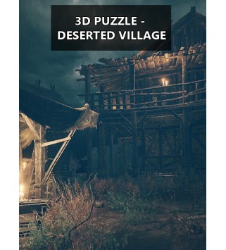 3D PUZZLE - Deserted Village Steam Key GLOBAL